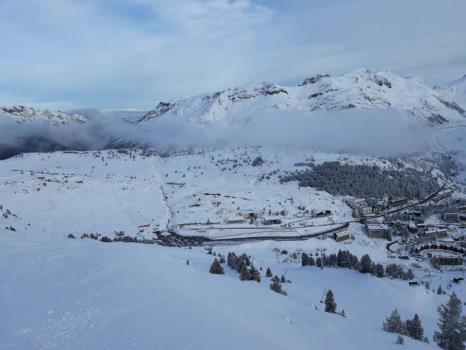 Previsión de apertura de 39,5 km esquiables para este fin de semana en Candanchú