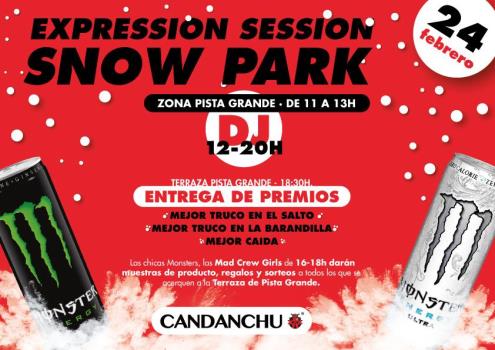 Candanchú inaugura el snowpark este sábado con una exhibición de freestyle