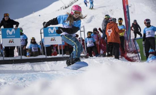 Fin de semana de Copa de España Movistar de snowboardcross y skicross en Formigal 