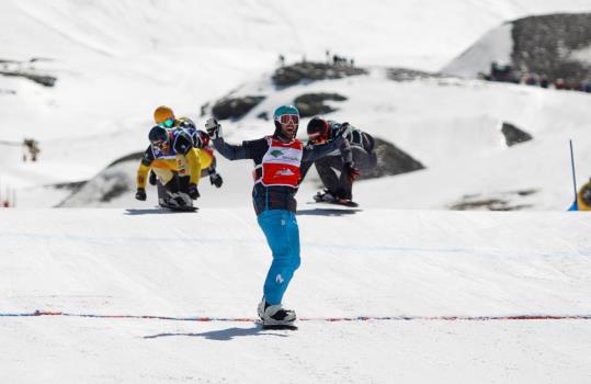 Sierra Nevada protagonista de las Copas del Mundo FIS de snowboardcross (SBX) que contarán con la presencia de los cuatro deportistas del Movistar SBX Team del 9 al 12 de marzo
