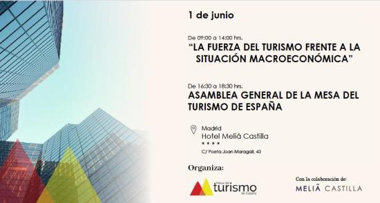 ATUDEM participa en la jornada organizada por la Mesa de Turismo de España "La fuerza de turismo frente la situación macroeconómica"