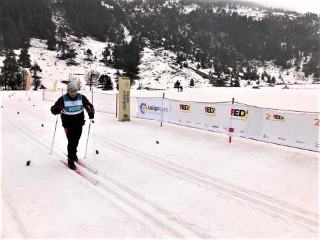 Jorge Otalecu revalida su título como Campeón de España de esquí nórdico  